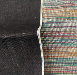 14.8oz Selvedge Rainbow Weft Denim Jeans Cloth Wholesale Selvage Cotton Denim Fabric Manufacturers W324031-17