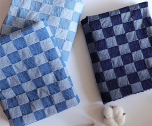 washed wide width denim fabric for shirts and jackets
