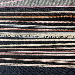 red edge selvedge denim fabric (pre-shrunk raw denim)