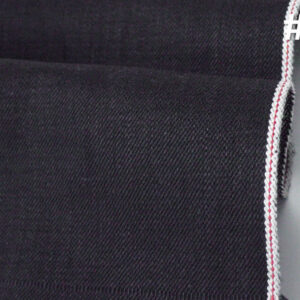 15 oz Black Selvedge Denim Textile Manufacturers Black Raw Denim Selvage Jeans Cloth Wholesale W388031