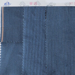 9.6 oz Herringbone Hemp Selvedge Denim Fabric Manufacturer Custom Selvage Summer Denim Jacket Jeans Cloth W187911