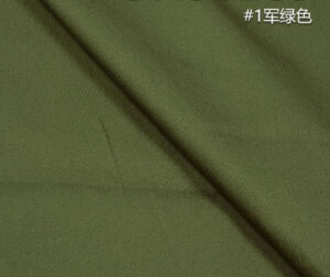 black cotton twill fabric