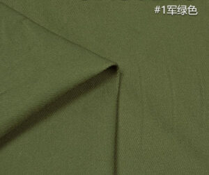 11.7 oz 100 Cotton Twill Fabric Armygreen Black Dyed Material For Pants Jackets Bags And Suitcases Textile Wholesale W2302283d