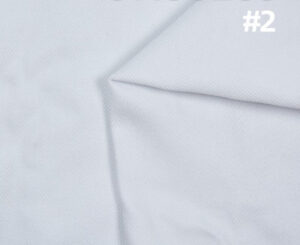 White cotton twill fabric