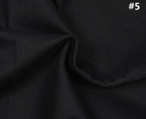 Black cotton twill fabric manufacturer