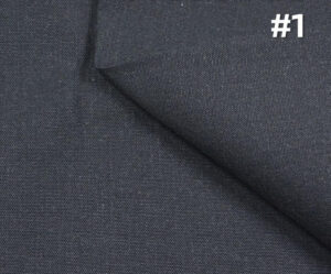 13.2 oz Plain Weave Stretch Jeans Cloth Wholesale Spandex Black Denim Textile Manufacturers W287220n